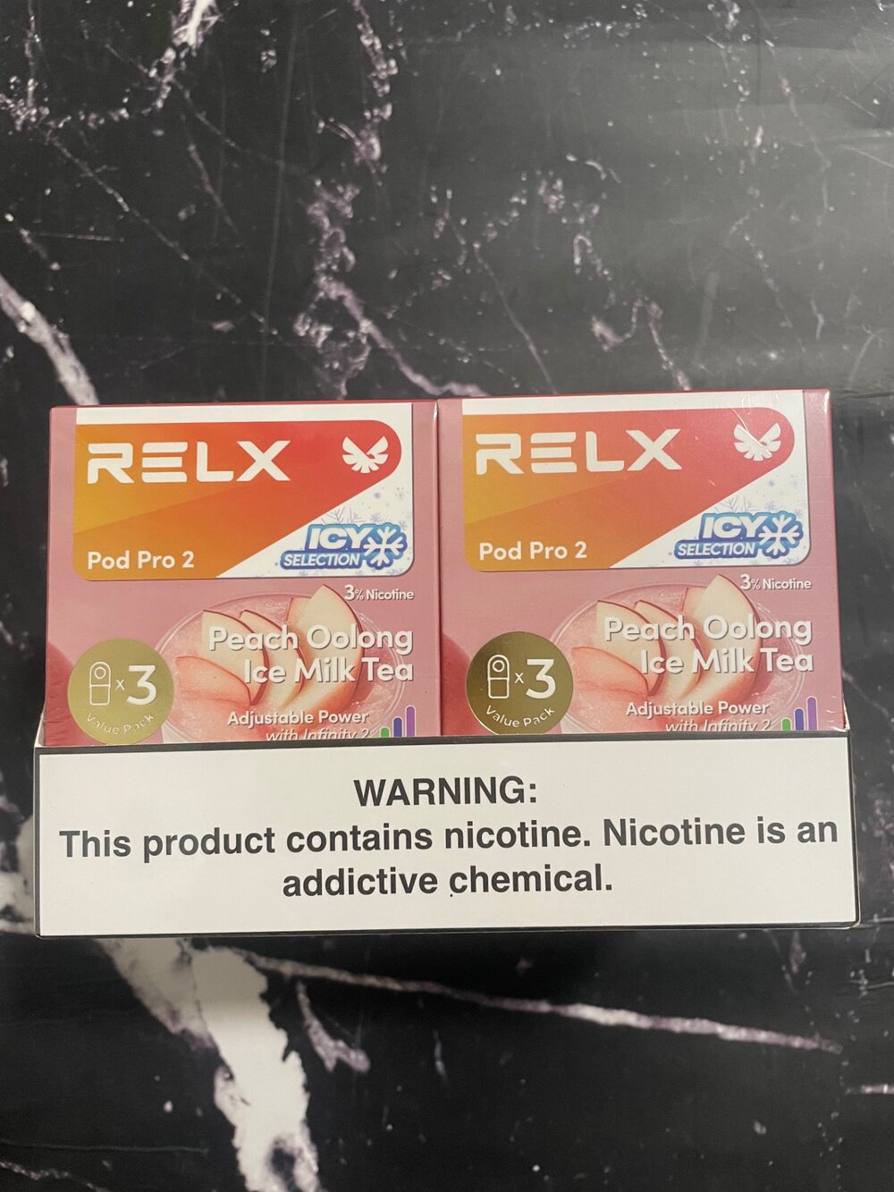 Relx（极凉三颗装）蜜桃乌龙