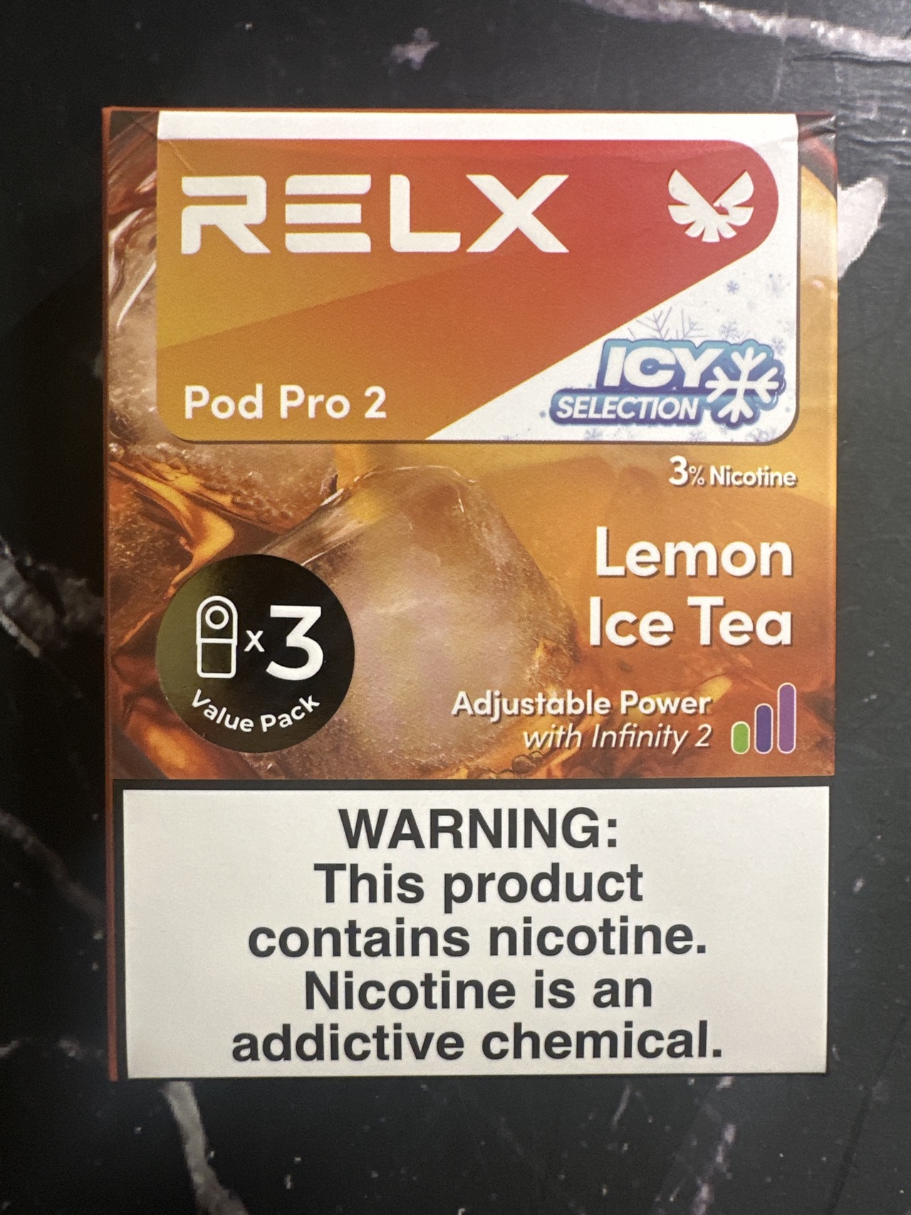 Relx（极凉三颗装）柠檬茶
