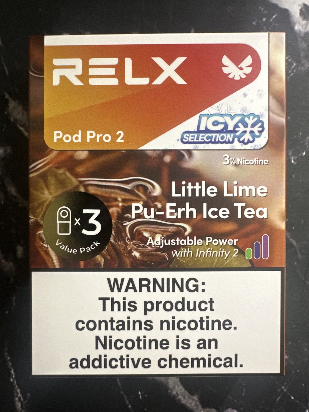 Relx（极凉三颗装）青柑普洱