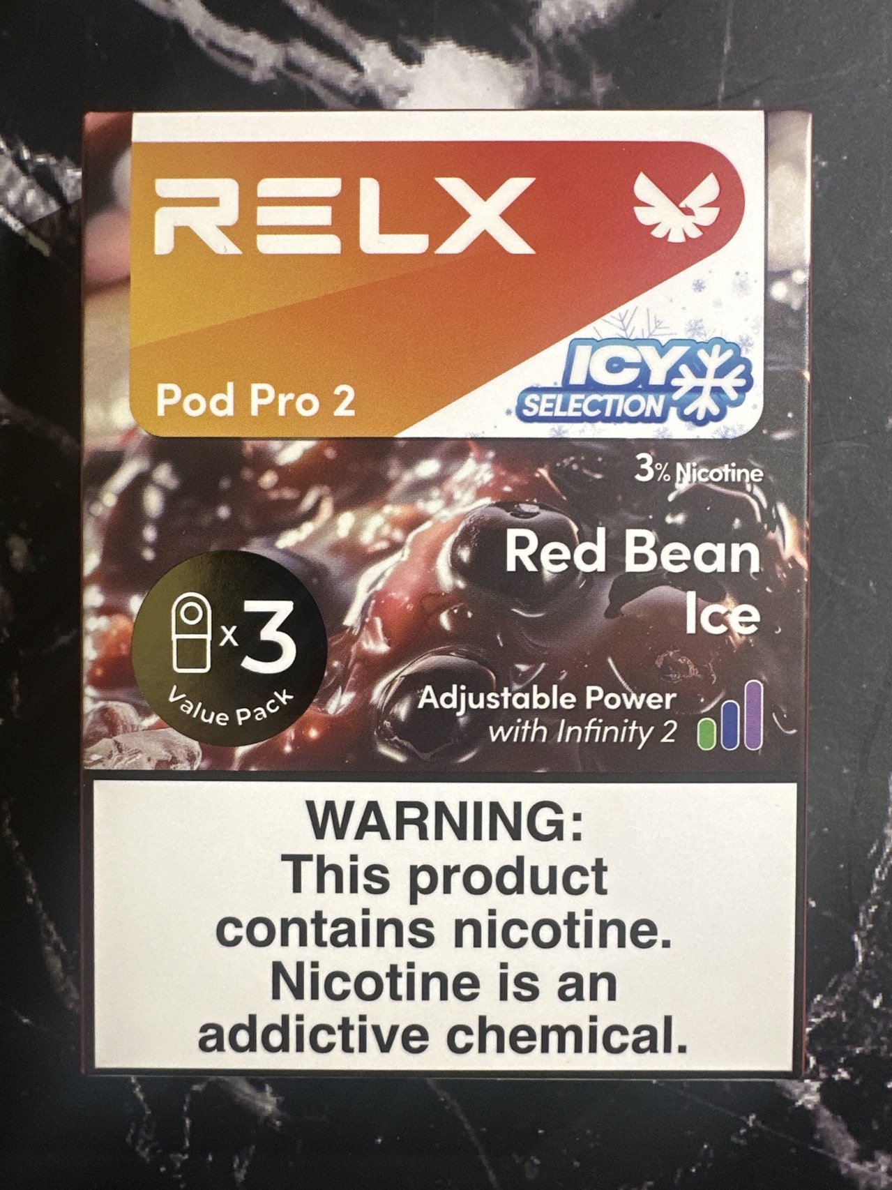 Relx（极凉三颗装）红豆冰