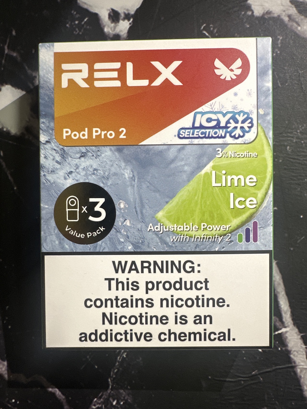 Relx（极凉三颗装）极凉青柠
