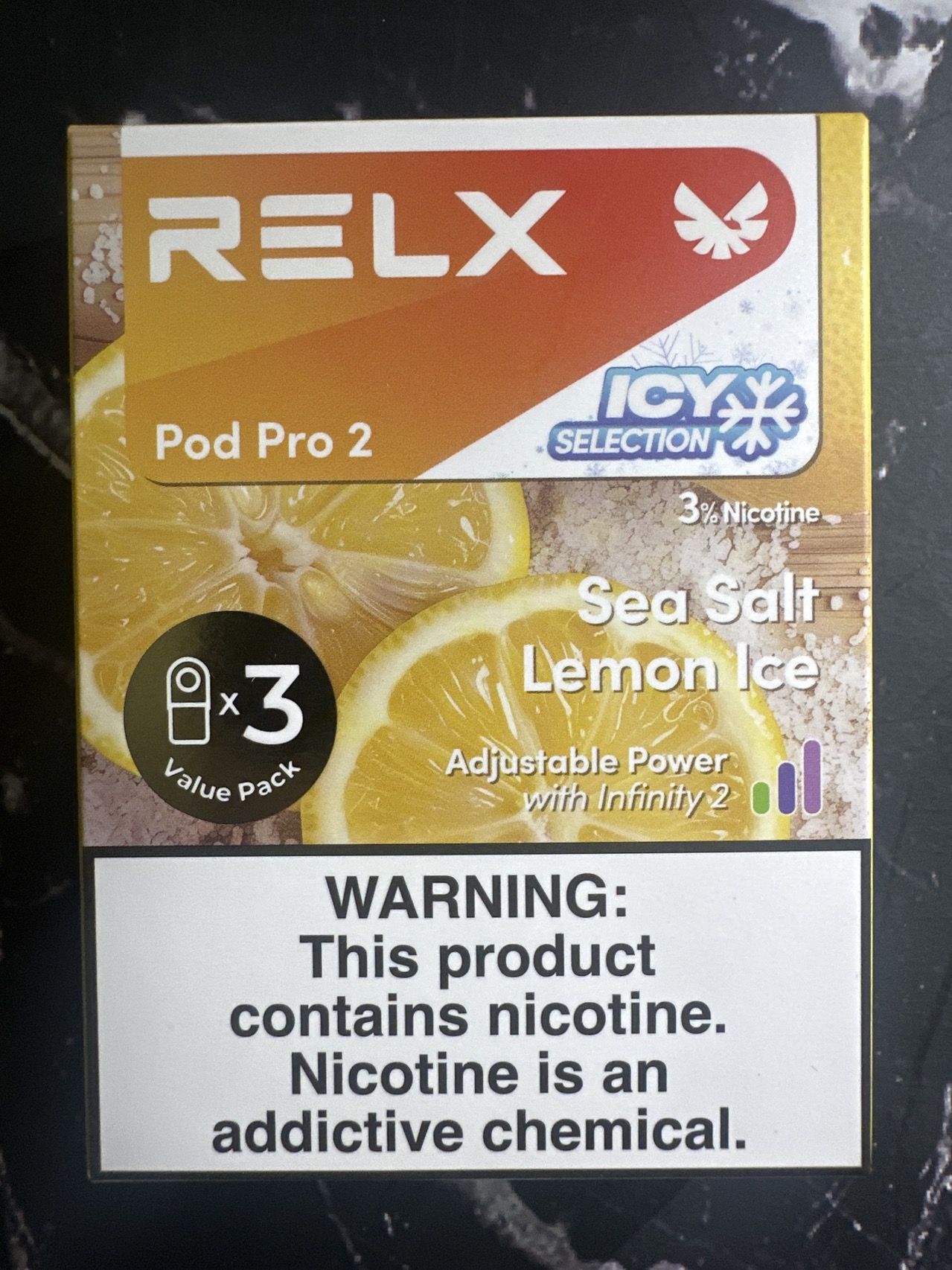 Relx（极凉三颗装）海盐柠檬