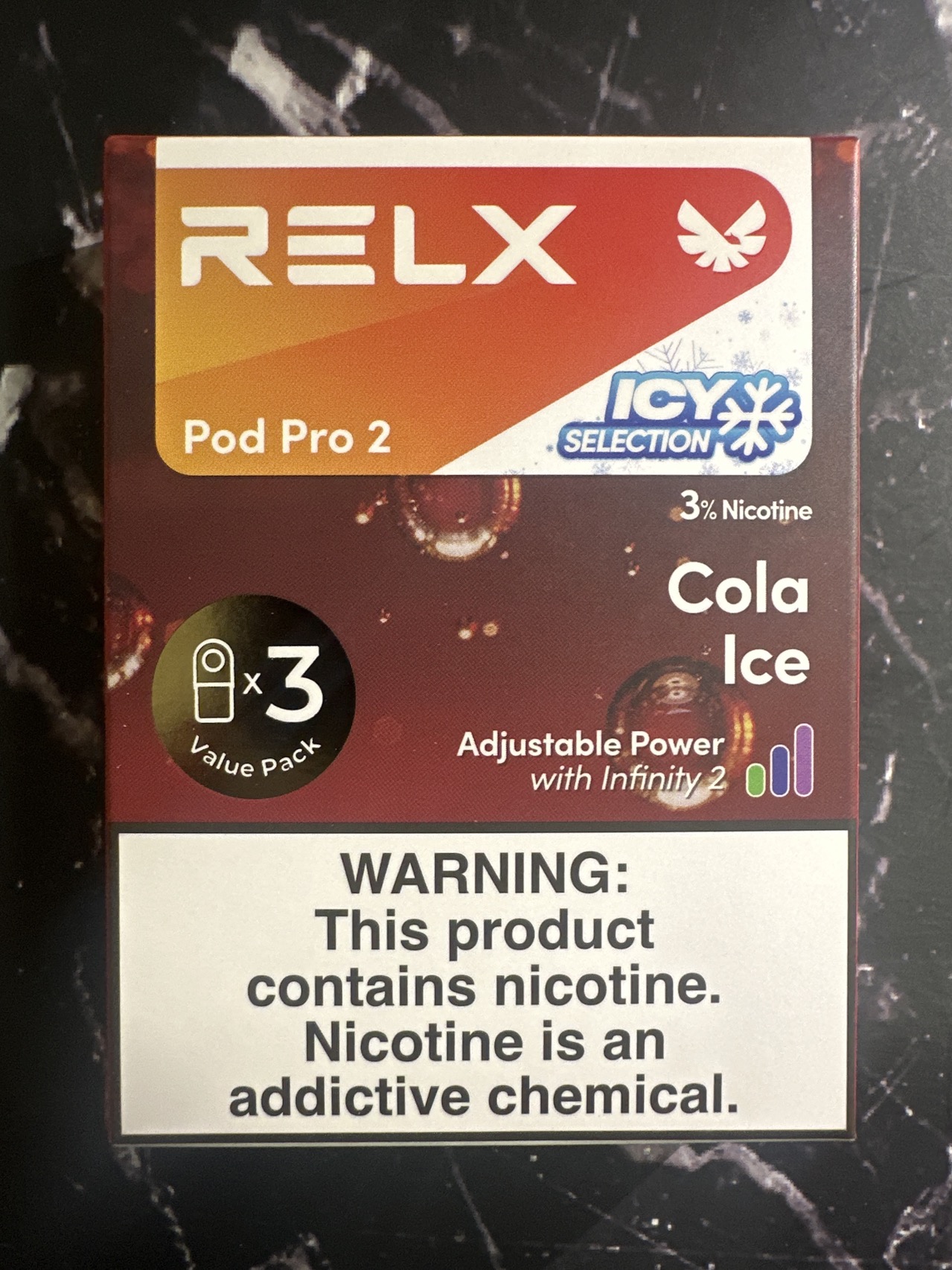 Relx（极凉三颗装）可乐冰