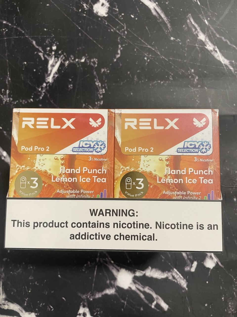 Relx 烟弹 极凉三颗装 鸭屎柠檬茶
